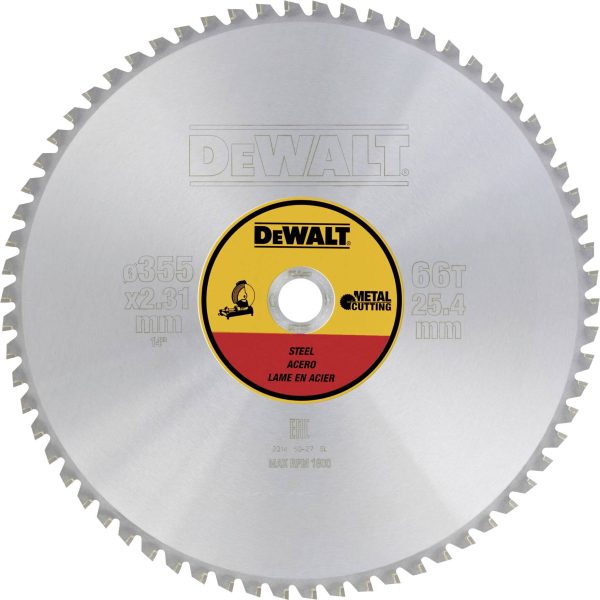 Tarcza tnąca DEWALT DT1926-QZ 355 x 25.4 x 1.95 mm 1 szt.