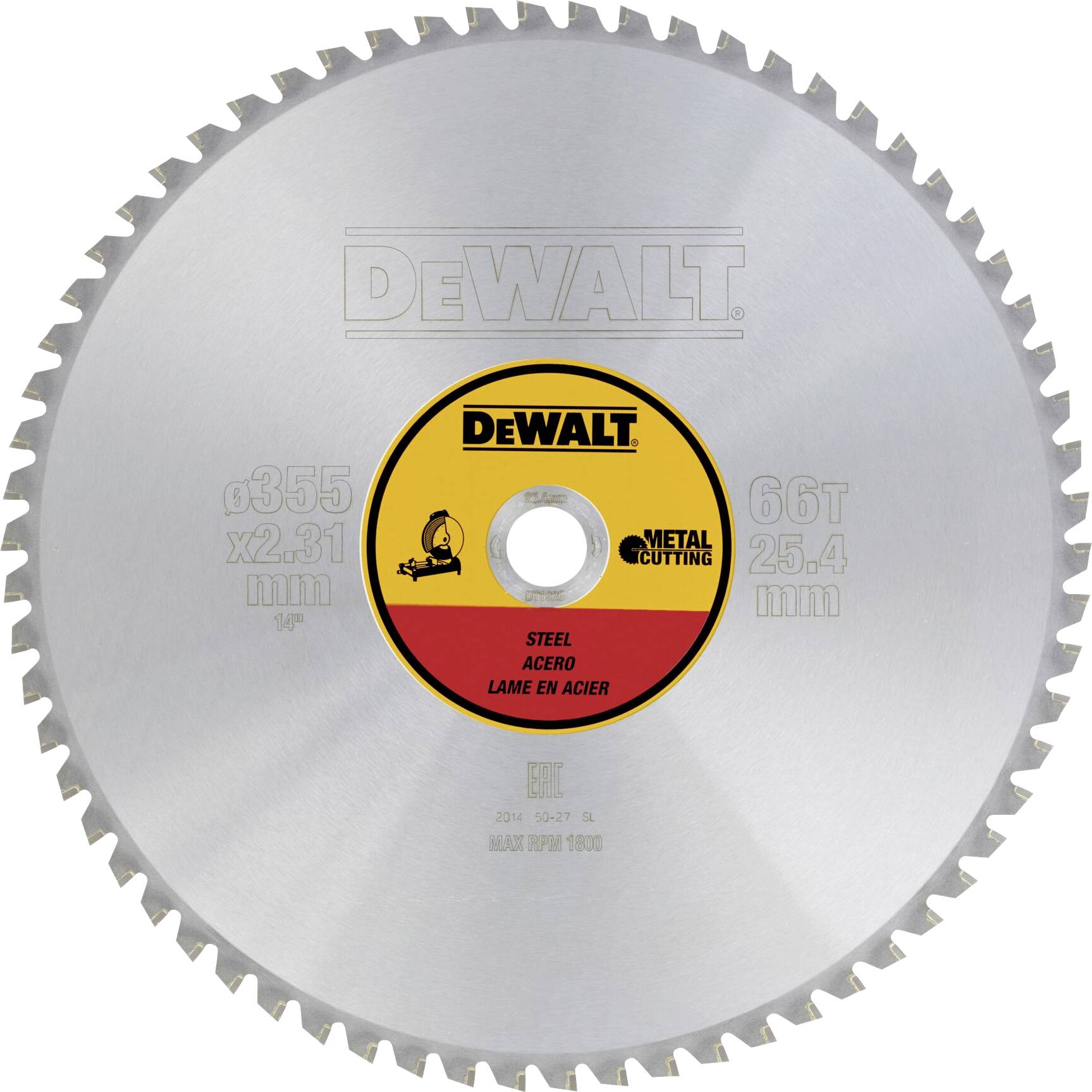 Tarcza tnąca DEWALT DT1926-QZ 355 x 25.4 x 1.95 mm 1 szt. - obrazek 1