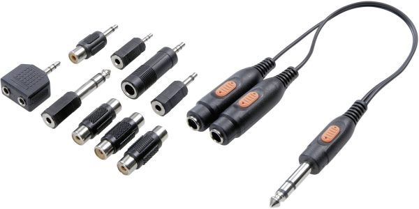 Audio adapter SpeaKa Professional SP-7870280, 0 m