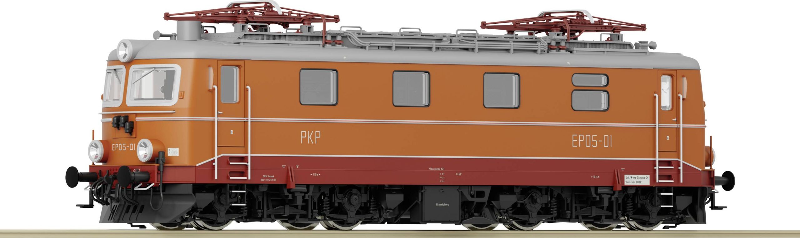 Roco 7500083 Lokomotywa elektryczna H0 EP05-01 PKP - obrazek 1