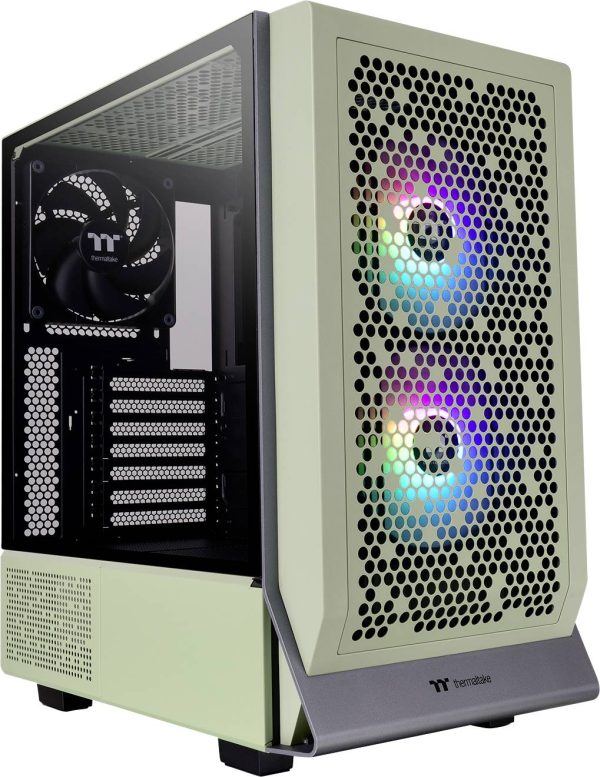 Thermaltake Ceres 300 TG ARGB Matcha Green Midi Tower Obudowa do komputera zielony