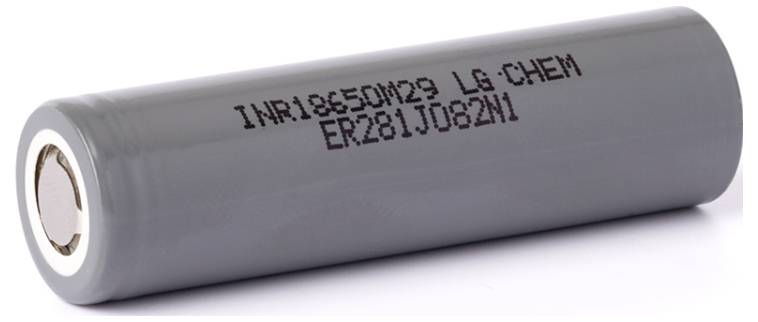 Pakiet akumulatorów Li-Ion LG Electronics Li-Ion Zelle 18650, 3.6V und 2850mAh, M29, Ilość ogniw: 1, 3.67 V, 2850 mAh - obrazek 1