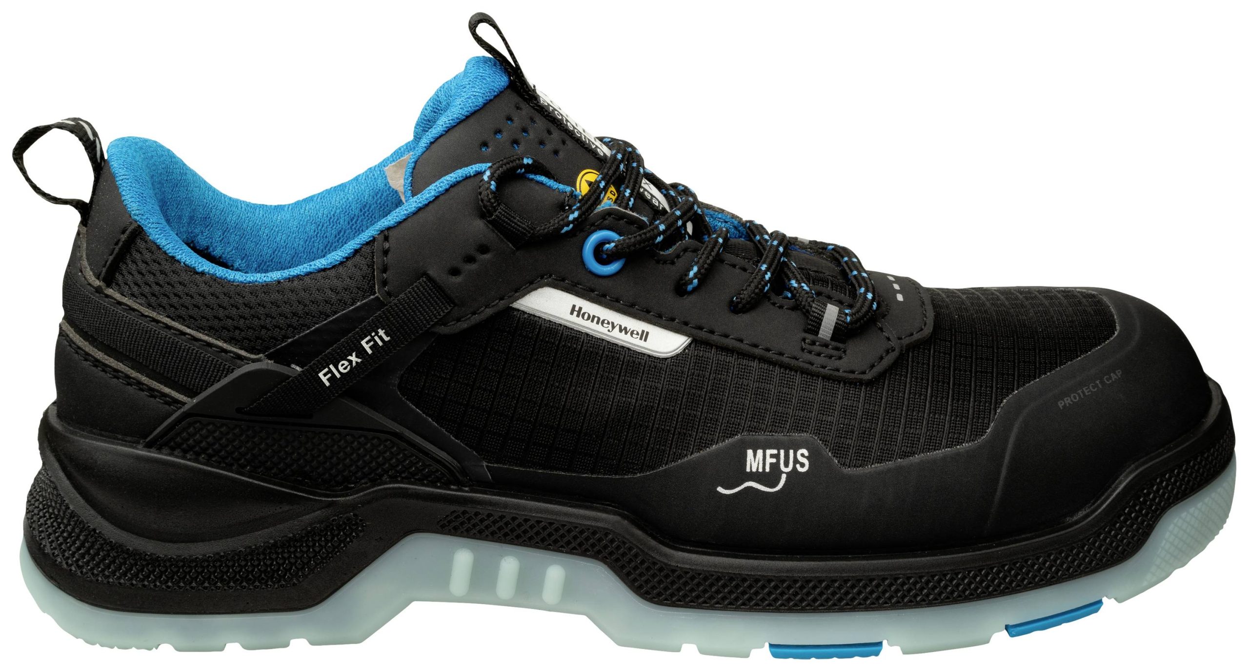 Otter 6551627-44/7 ESD Obuwie ochronne S2 Rozmiar buta (EU): 44 czarny 1 par(a) - obrazek 1