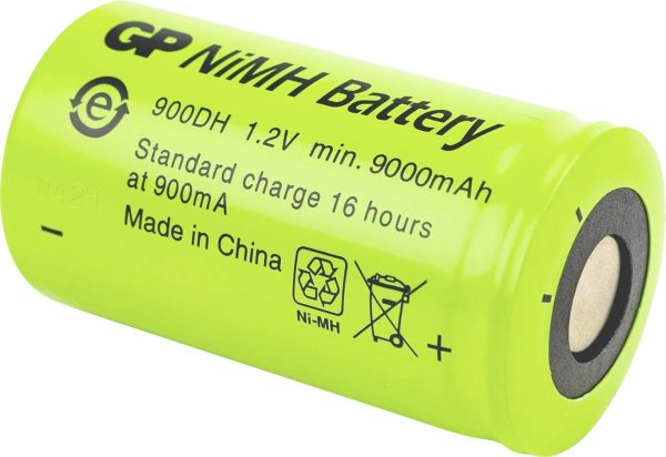 Bateria GP, 1.2 V, 9000 mAh, NiMH, 1 szt.