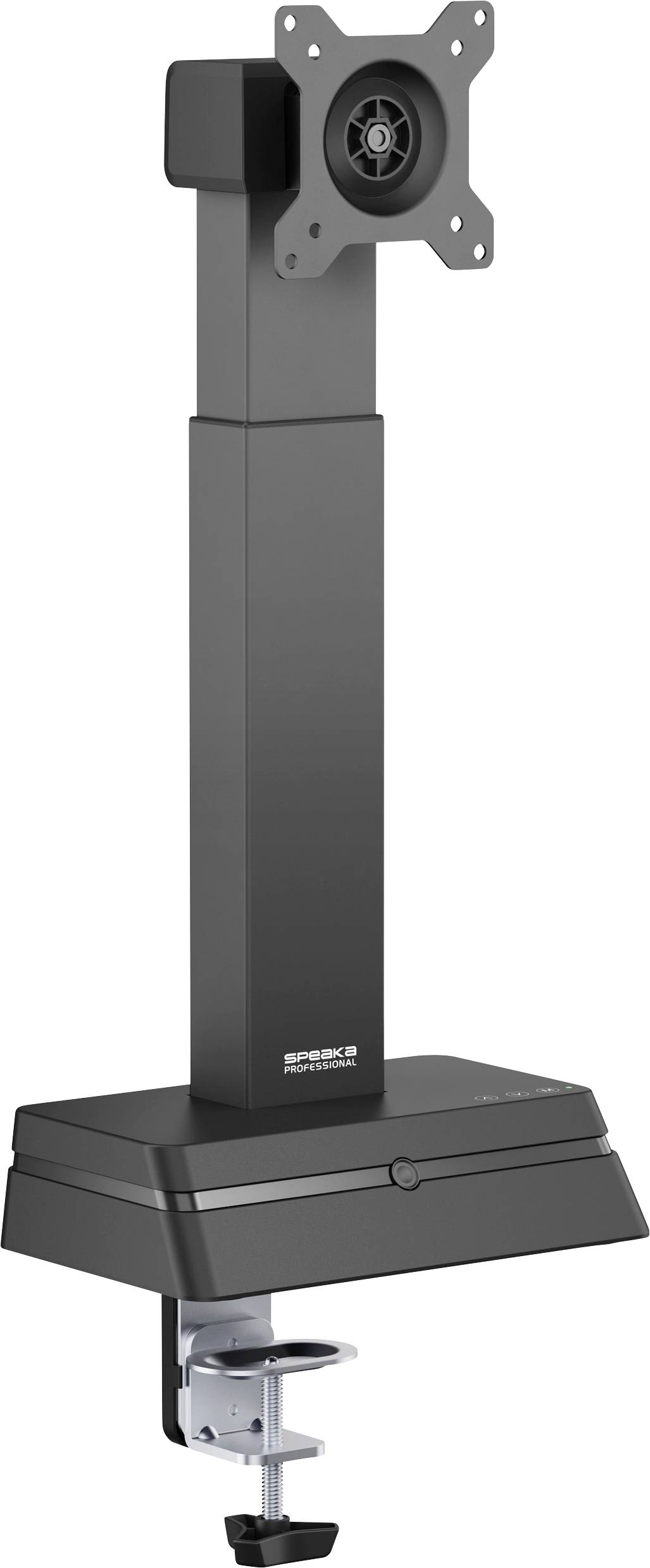 SpeaKa Professional Uchwyt do monitora, stojący SP-EMS-200 1 Wyświetlacz 43,2 cm (17") - 81,3 cm (32") z napędem, z regu - obrazek 1