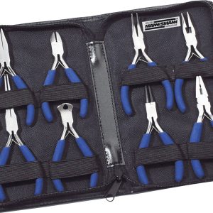 Brüder Mannesmann M10808 dla elektroników i mechaników Zestaw szczypiec 8 szt. Brüder Mannesmann M10808 dla elektroników i mechaników Zestaw szczypiec 8 szt.