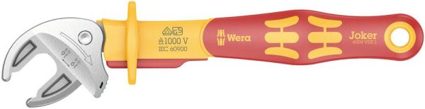 Wera 05020153001 Joker VDE L Klucz samonastawny 1 szt. Rozmiar klucza (metryczny) (tylko do tytułu) 16 – 19 mm Rozmiar k