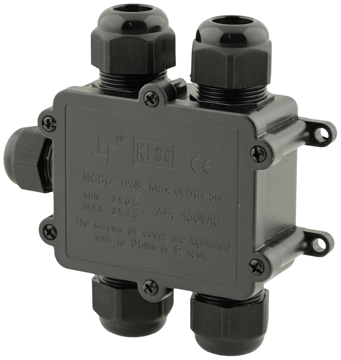 Boxexpert BXPJSGH687-5 Puszka instalacyjna odporny na warunki atmosferyczne (D x S x W) 35 x 112 x 93 mm 1 szt. - obrazek 1
