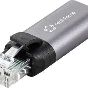 adapter RJ45, USB-C Renkforce RF-4883626 RF-4883626, 1 szt. adapter RJ45, USB-C Renkforce RF-4883626 RF-4883626, 1 szt.