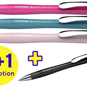 Schneider Schreibgeräte Slider Rave XB 132564 Długopis 0.7 mm Kolor zapisu: niebieski 4 szt. Schneider Schreibgeräte Slider Rave XB 132564 Długopis 0.7 mm Kolor zapisu: niebieski 4 szt.