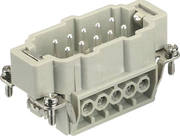 HARTING 09330102601 Wstawka pinowa męska Han® E 10 + PE śrubowe 1 szt.