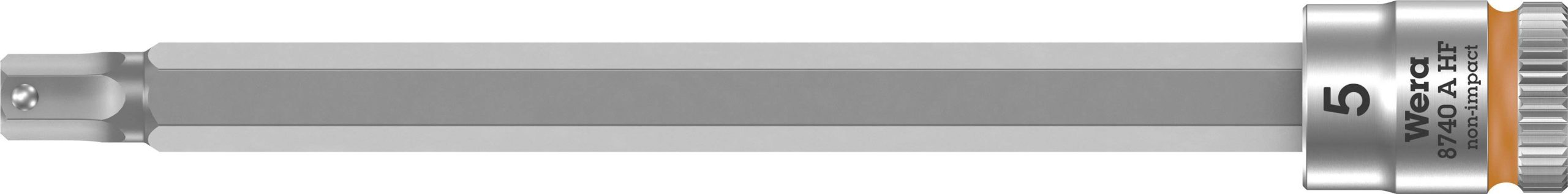 Nasadka 1/4" (6,3 mm) Wera 8740 A 05003336001 wewnętrzny sześciokąt 5 mm 5 mm - obrazek 1