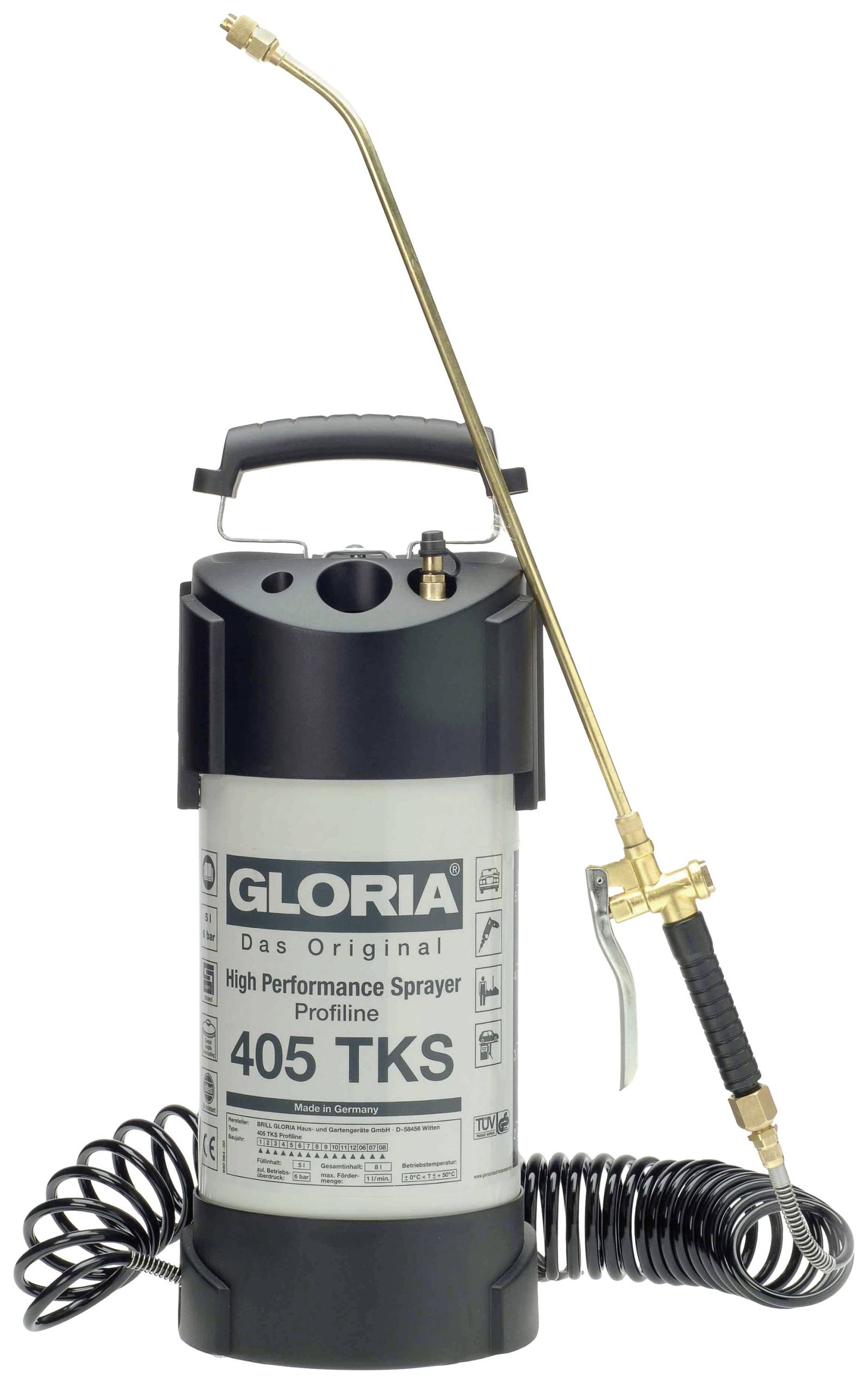 Opryskiwacz ciśnieniowy Gloria Haus und Garten 405 TKS Profiline - obrazek 1