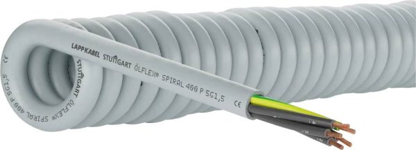 Przewód spiralny LAPP ÖLFLEX® SPIRAL 400 P 12G0,5/1000 70002619, 12 x 9.5 mm, od 1000 mm do 3000 mm, 1 szt.