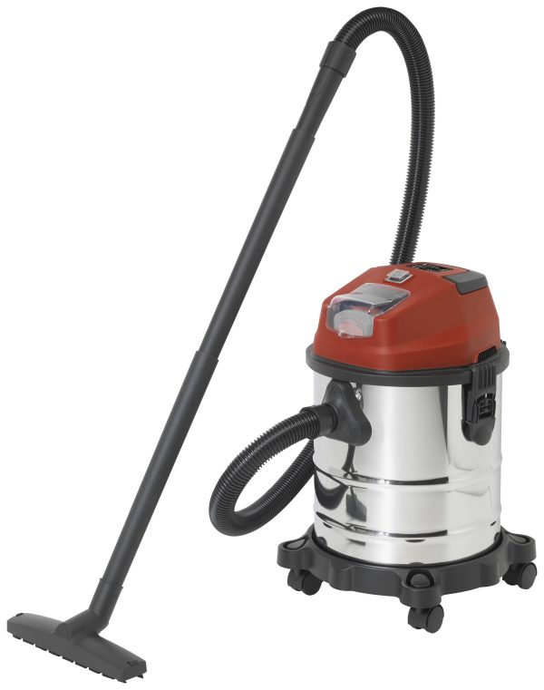 Bezprzewodowy odkurzacz do pracy na sucho i mokro TOOLCRAFT NTS-200 / TAWB-200 TO-7444734 18.5 l 1 szt.