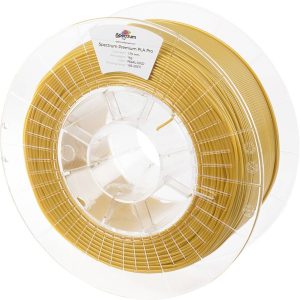 Filament do drukarek 3D PLA Pro Spectrum Filaments 80110, Średnica filamentu: 1.75 mm, 1000 g, perłowe złoto, złoty