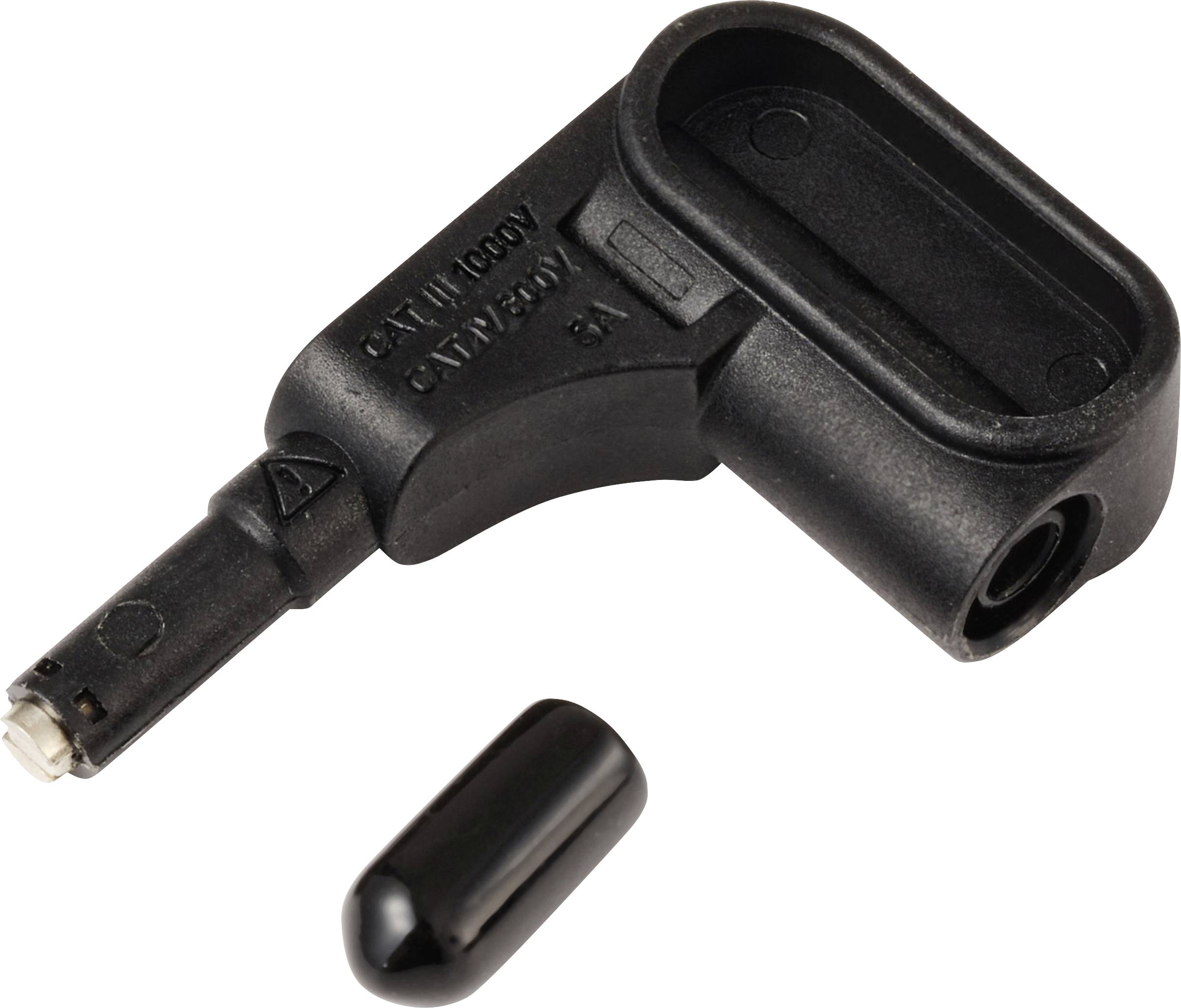 VOLTCRAFT MSS-120Sonda magnetycznazłącze żeńskie 4 mm;CAT III 1000 V, CAT IV 600 V;czarny;1 szt. - obrazek 1