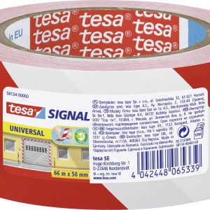Taśma ostrzegawcza tesa tesa® SIGNAL 58134-00000-00 UNIVERSAL (D x S) 66 m x 50 mm 66 m 1 szt. Taśma ostrzegawcza tesa tesa® SIGNAL 58134-00000-00 UNIVERSAL (D x S) 66 m x 50 mm 66 m 1 szt.
