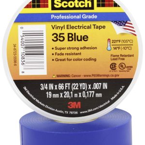 Taśma izolacyjna Scotch Scotch® 35 SCOTCH35-19X20BL Scotch™ 35 (D x S) 20 m x 19 mm 20 m 1 szt. Taśma izolacyjna Scotch Scotch® 35 SCOTCH35-19X20BL Scotch™ 35 (D x S) 20 m x 19 mm 20 m 1 szt.