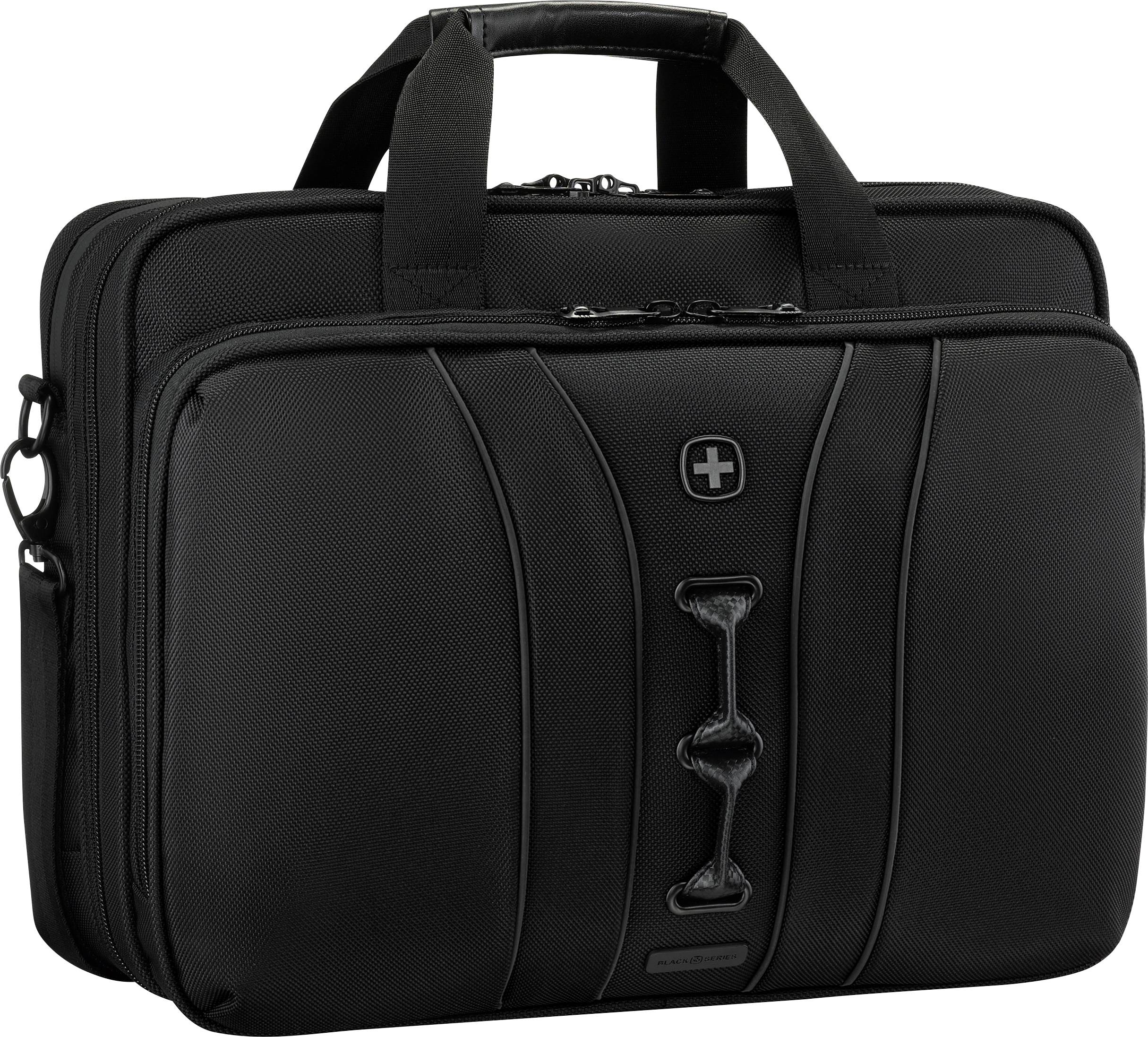 Torba na laptopa Wenger Legacy Black Series 653630, 40,6 cm (16") , (S x W x G) 400 x 310 x 180 mm, czarny - obrazek 1