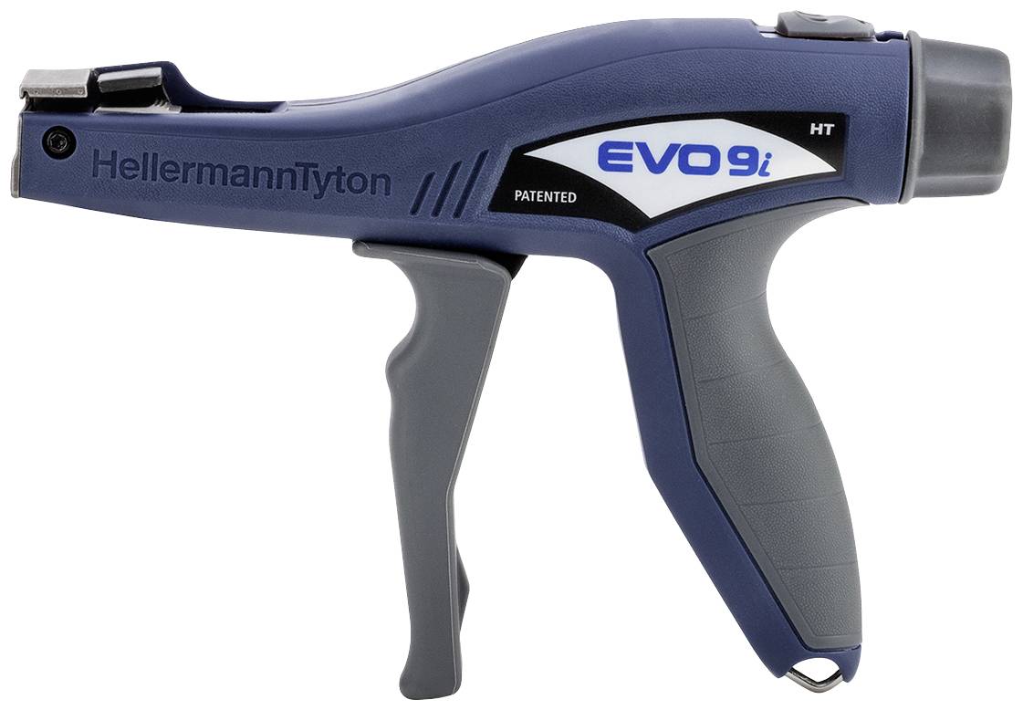HellermannTyton 110-88001 Zaciskarka do opasek kablowych EVO9i-MET/PL-BU, 13.50 mm - obrazek 1