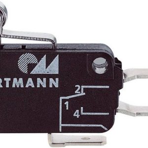 PTR Hartmann 04G01C06B01A Mikroprzełącznik 04G01C06B01A, 1 zestyk przełączny, 1 x wł/(wł), 250 V/AC, 16 A, 1 szt. PTR Hartmann 04G01C06B01A Mikroprzełącznik 04G01C06B01A, 1 zestyk przełączny, 1 x wł/(wł), 250 V/AC, 16 A, 1 szt.