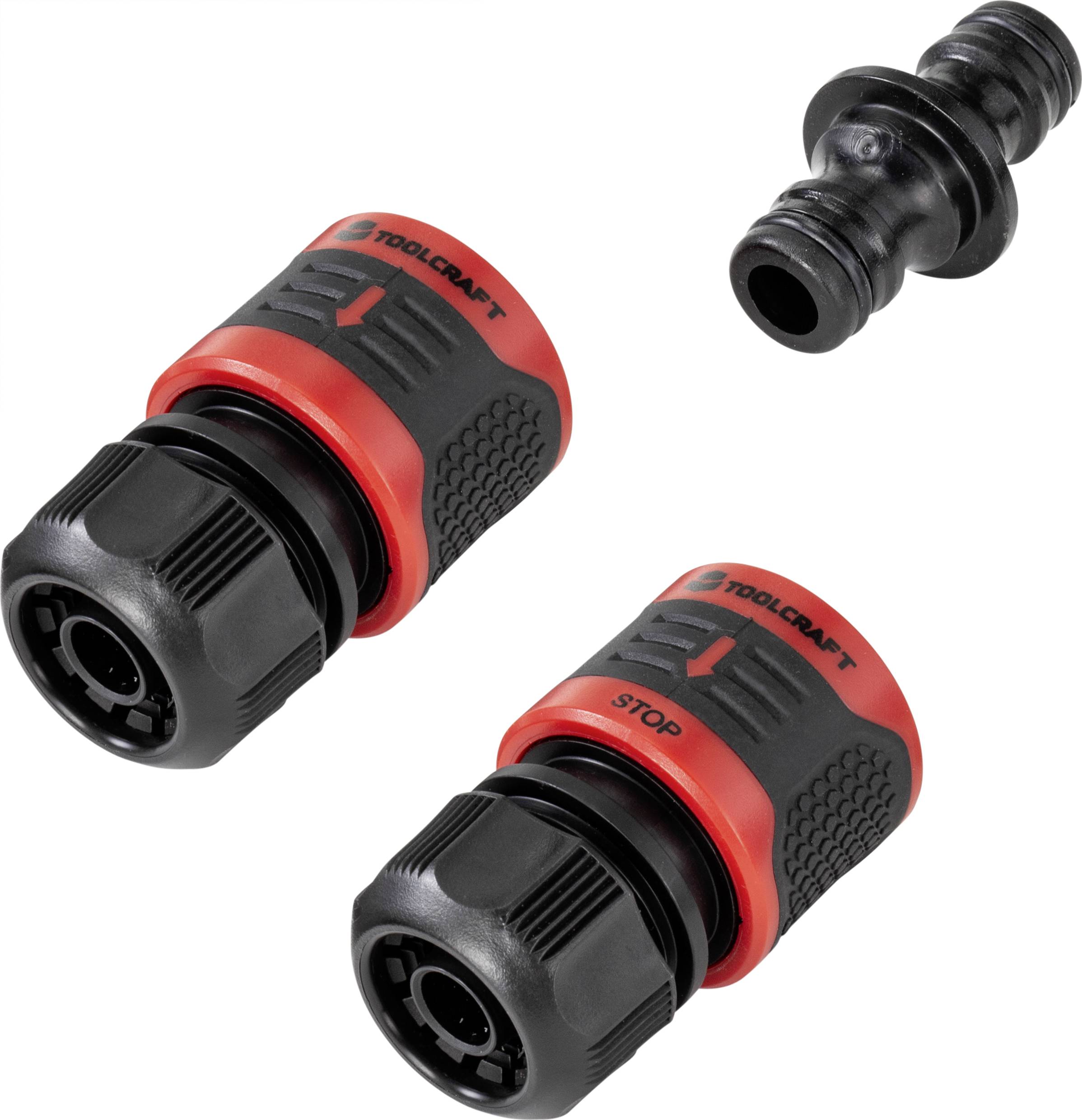 TOOLCRAFT 2302357 Złącze węża 13 mm (1/2") Złącze do węża 13 mm (1/2") Ø, Złącze wtykowe - obrazek 1