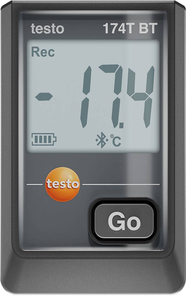 Rejestrator temperatury testo 174 T BT 0572 1742 02 -30 do 70 °C - obrazek 1