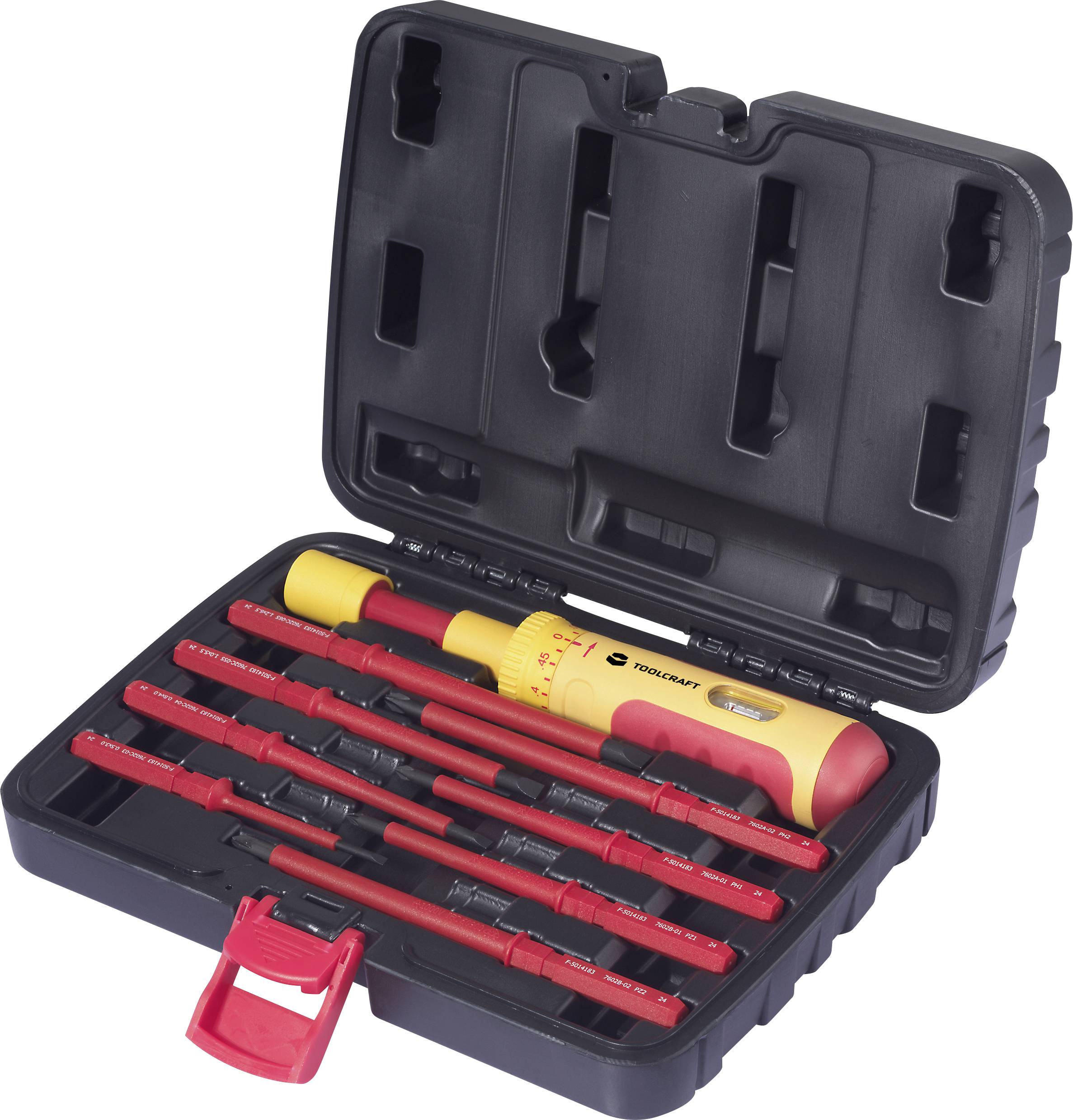 Zestaw wkrętaków dynamometrycznych TOOLCRAFT 0.5-3 Nm TO-9991038 0.5 - 3 Nm - obrazek 1