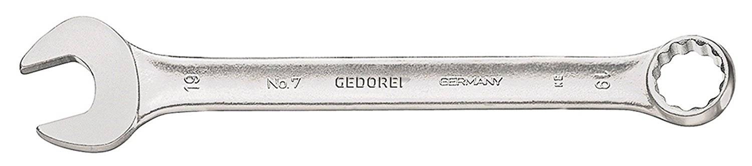 Gedore 6090050 Ringmaulschlüssel 10mm abgewinkelt DIN3113A Gedore Klucz płasko oczkowy Rozmiar klucza (metryczny) (tylko - obrazek 1