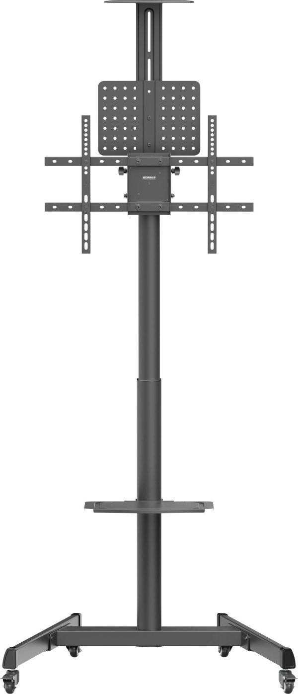 SpeaKa Professional SP-TVC-1300 Stojak na kółkach do telewizora 94,0 cm (37″) – 190,5 cm (75″) Stojak podłogowy, Format