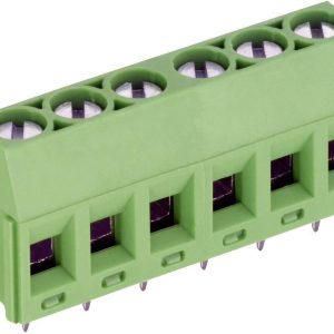 Terminal śrubowy PTR – AK350 RM 5.0, 3piny, zielony Terminal śrubowy PTR – AK350 RM 5.0, 3piny, zielony