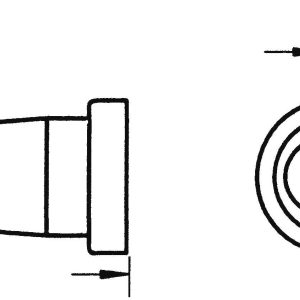 Grot lutowniczy Weller LT-H, T0054443799 Kształt dłuta, prosty, 0.8 mm, 1 szt. Grot lutowniczy Weller LT-H, T0054443799 Kształt dłuta, prosty, 0.8 mm, 1 szt.