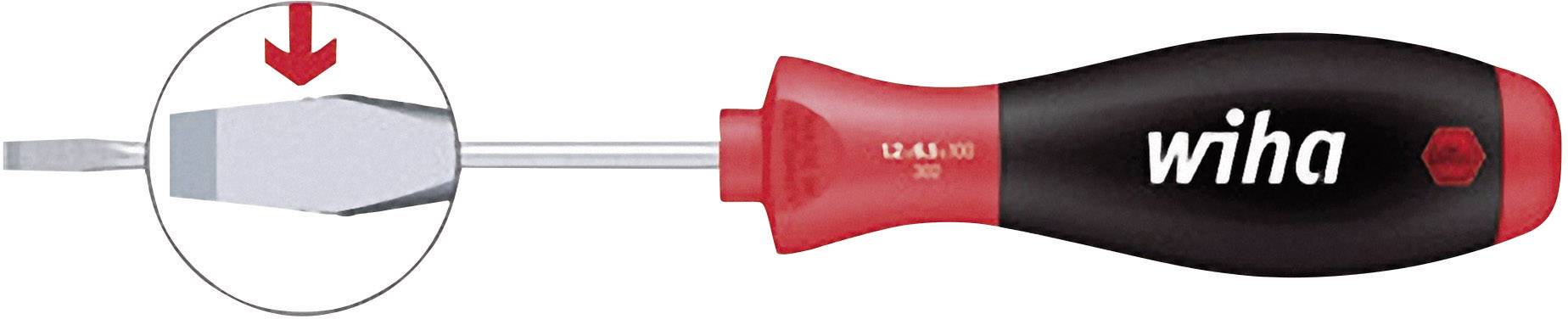 Wkrętak płaski Wiha SoftFinish 00712 Szerokość klingi: 12 mm Długość końcówki: 250 mm - obrazek 1