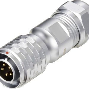Złącze okrągłe męskie push-pull Weipu SF1210/P5 II, 5 pin, 180 V/AC, IP67, do lutowania Złącze okrągłe męskie push-pull Weipu SF1210/P5 II, 5 pin, 180 V/AC, IP67, do lutowania