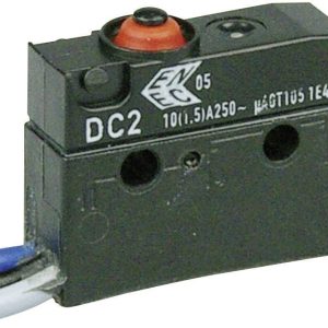 Mikroprzełącznik DC2C-C3AA 250 V/AC 10 A 1 x wł/(wł) ZF IP67 chwilowy 1 szt. Mikroprzełącznik DC2C-C3AA 250 V/AC 10 A 1 x wł/(wł) ZF IP67 chwilowy 1 szt.
