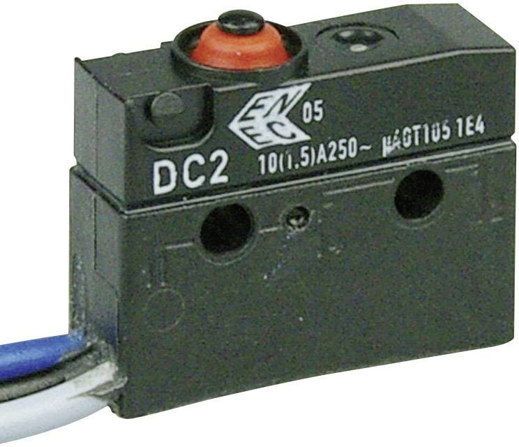 Mikroprzełącznik DC2C-C3AA 250 V/AC 10 A 1 x wł/(wł) ZF IP67 chwilowy 1 szt. - obrazek 1