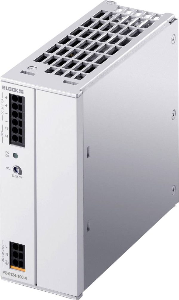 BLOCK PC-0224-050-2 Zasilacz na szynę DIN 24 V/DC 5 A 120 W Ilość wyjść:1 x Opis 1 szt.