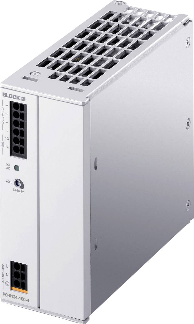 BLOCK PC-0224-050-2 Zasilacz na szynę DIN 24 V/DC 5 A 120 W Ilość wyjść:1 x Opis 1 szt. - obrazek 1