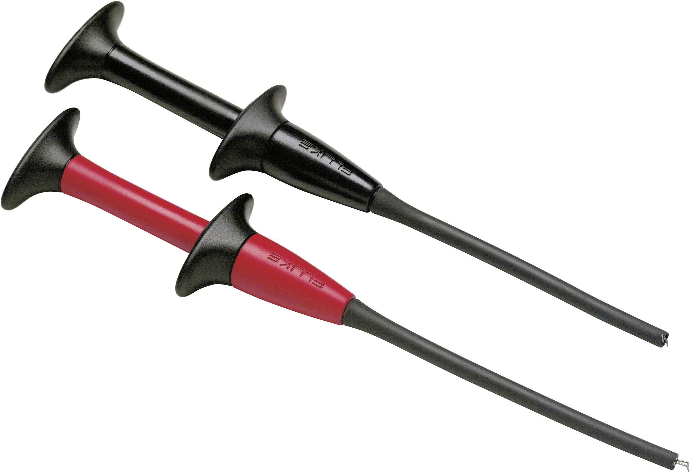 Zestaw zabezpieczonych złączy krokodylowych Fluke AC283A CAT IV 600 V, CAT III 1000 V - obrazek 1