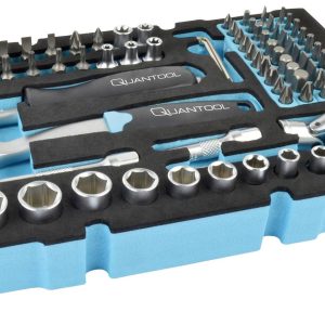 Zestaw kluczy nasadowych Brüder Mannesmann QUANTOOL Q25002 1/4″ (6,3 mm) Zestaw kluczy nasadowych Brüder Mannesmann QUANTOOL Q25002 1/4″ (6,3 mm)