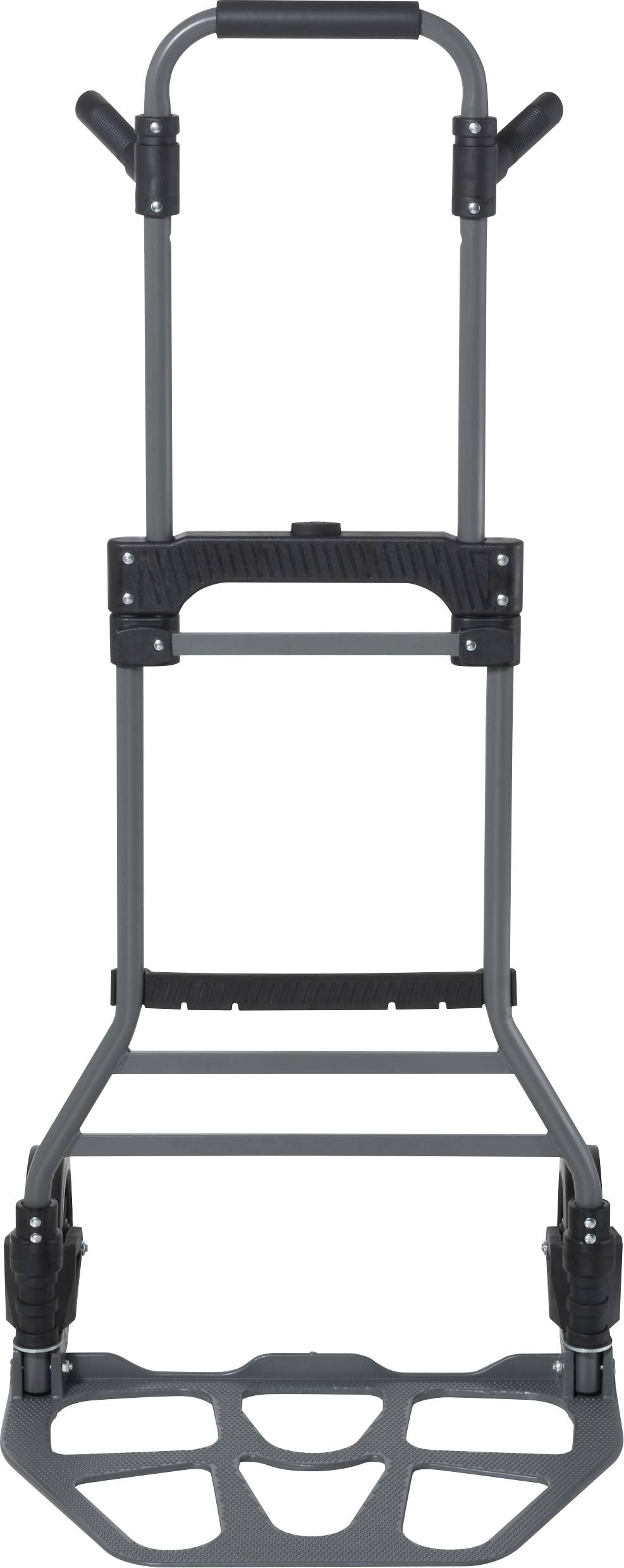 TOOLCRAFT TO-9611526 Wózek składany, z regulacją wysokości aluminium, stal, Maksymalne obciążenie: 130 kg - obrazek 1