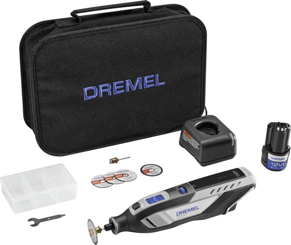 Dremel DREMEL 8250-5 12V Akku-Multitool F0138250JA Narzędzie wielofunkcyjne bezszczotkowy 12 V 2 Ah Ilość dołączonych ba