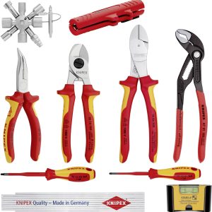 Zestaw szczypiec Knipex 00 20 90 V01, 10 szt. Zestaw szczypiec Knipex 00 20 90 V01, 10 szt.