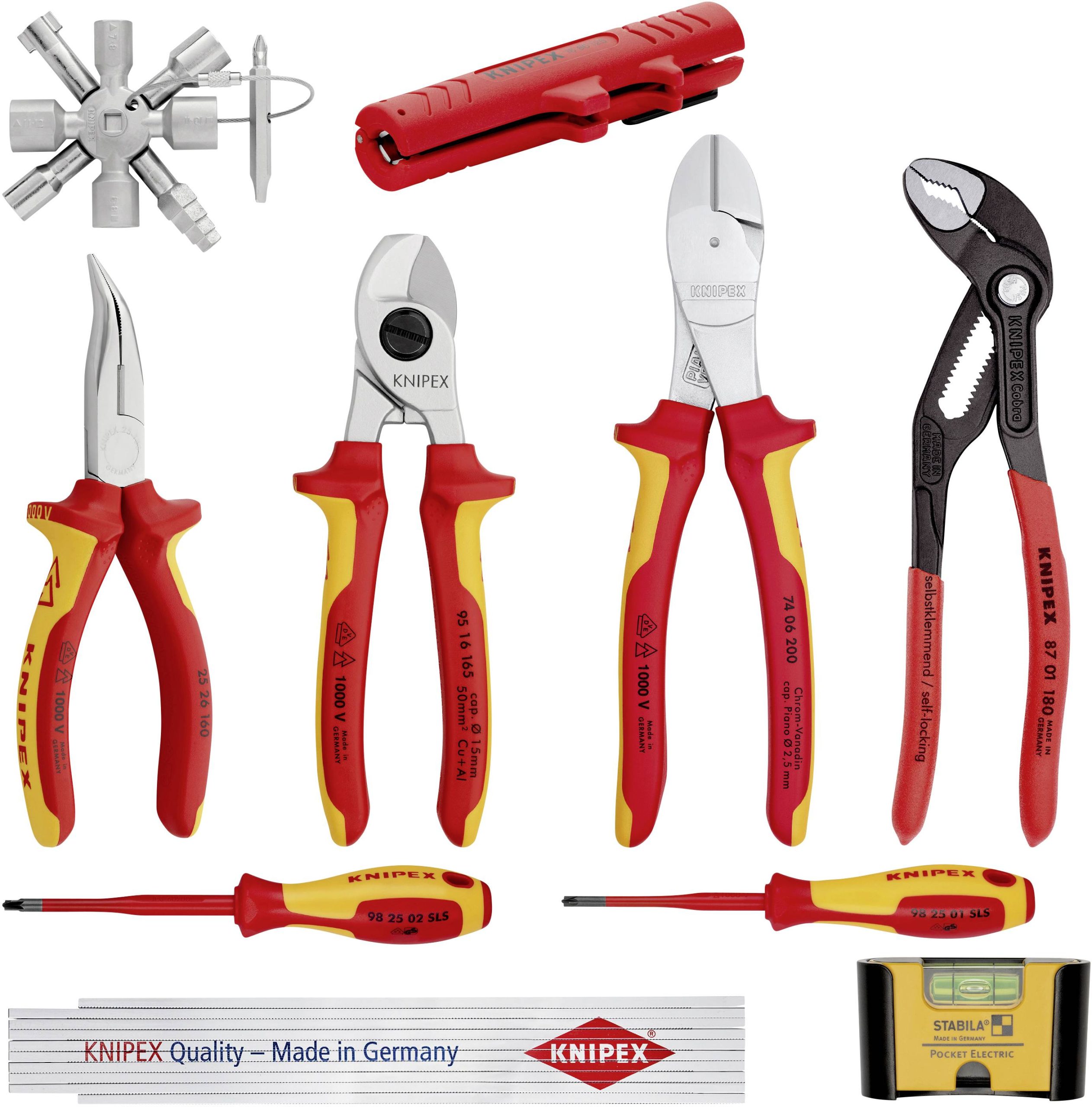 Zestaw szczypiec Knipex 00 20 90 V01, 10 szt. - obrazek 1