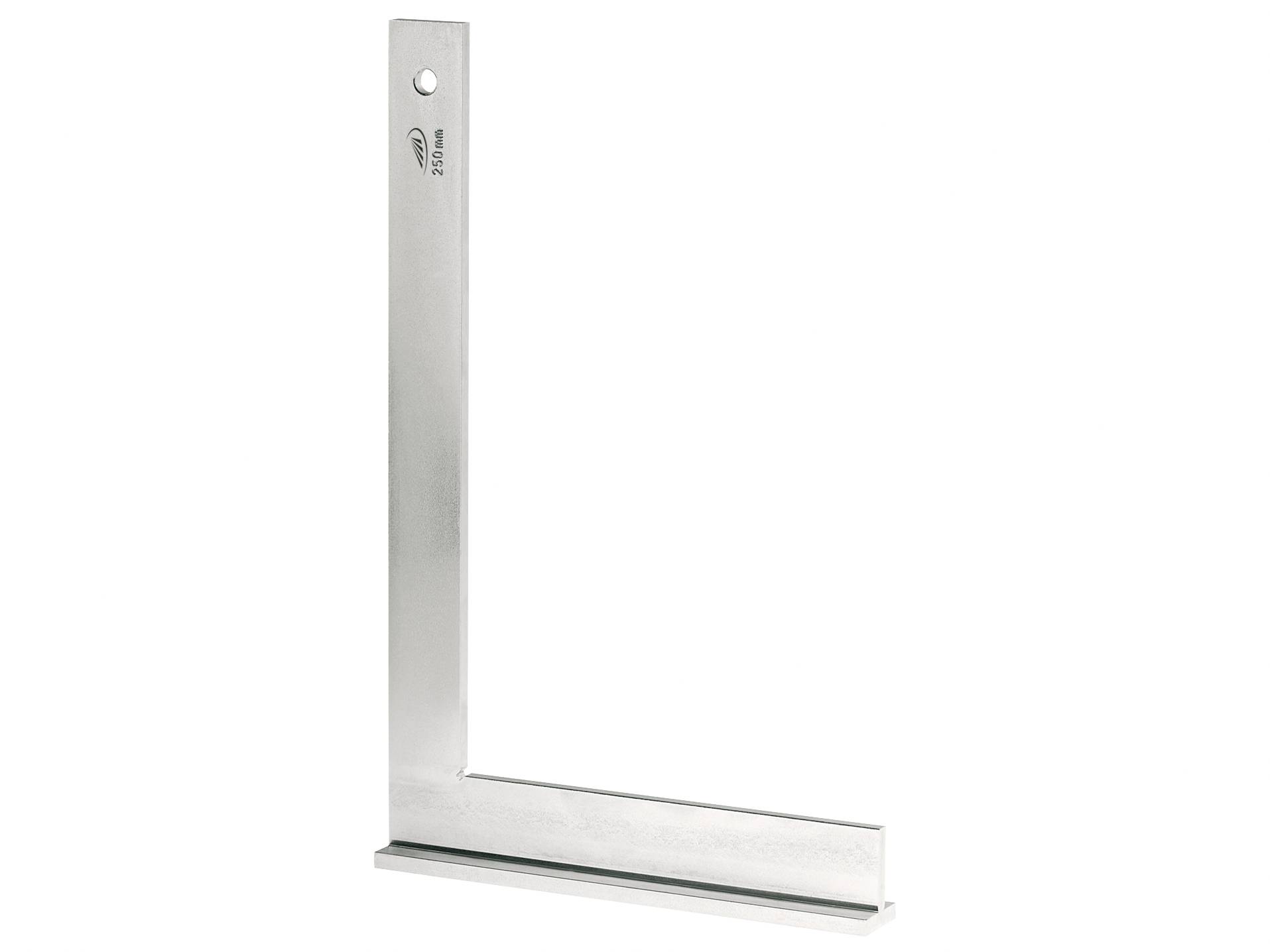 Kątownik ślusarski ze stopką HELIOS PREISSER Schlosserwinkel 100x70mm mit Anschlag verzinkt 0374404 1 szt. - obrazek 1