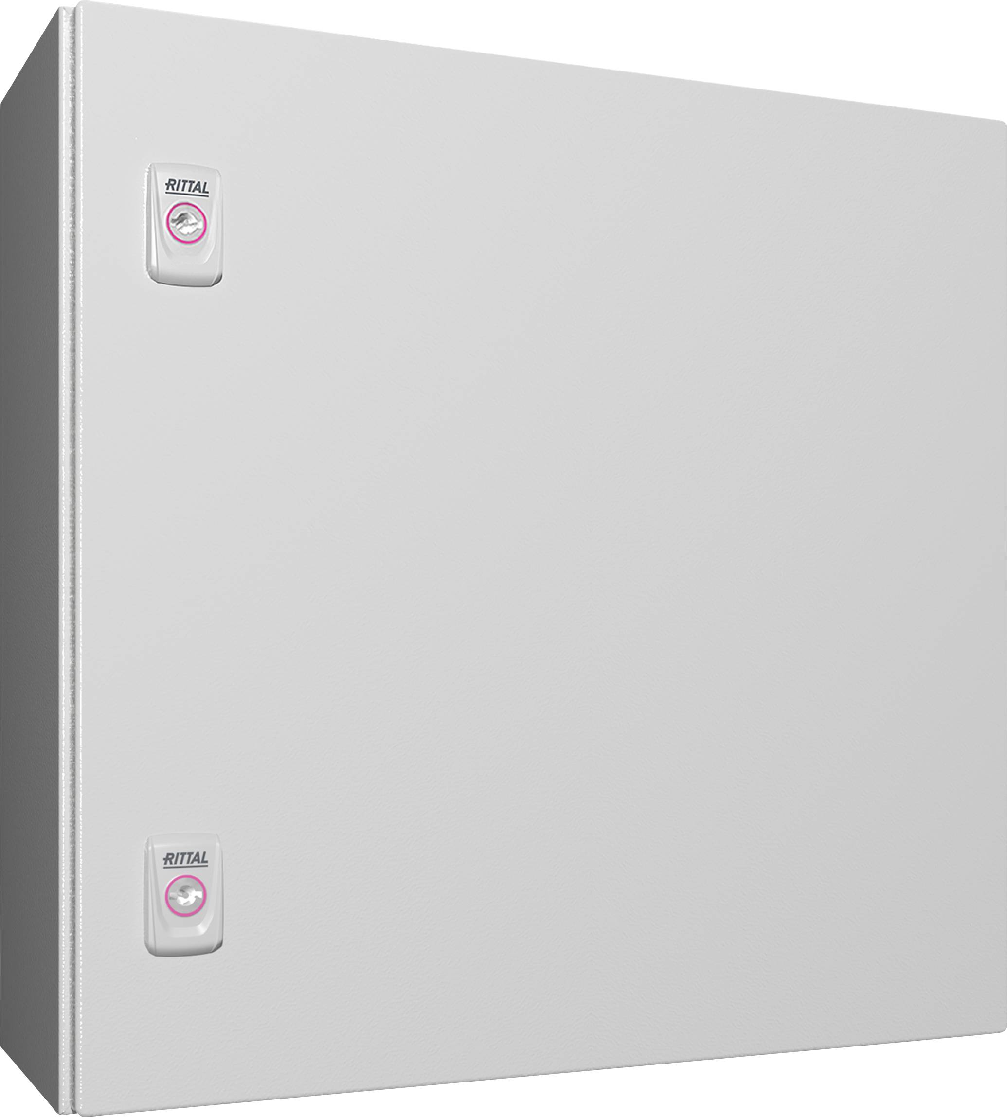 Rittal AX 1050.000 Szafka instalacyjna 500 x 500 x 210 blacha stalowa szaro-biały (ral 7035) 1 szt. - obrazek 1