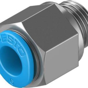 Łącznik prosty FESTO QSM-G1/8-6 Średnica rury: 6 mm Rozmiar gwintu: G1/8″ 1 szt. Łącznik prosty FESTO QSM-G1/8-6 Średnica rury: 6 mm Rozmiar gwintu: G1/8″ 1 szt.