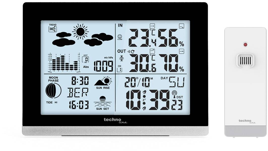 Stacja pogodowa bezprzewodowa Techno Line WS 6762 - obrazek 1