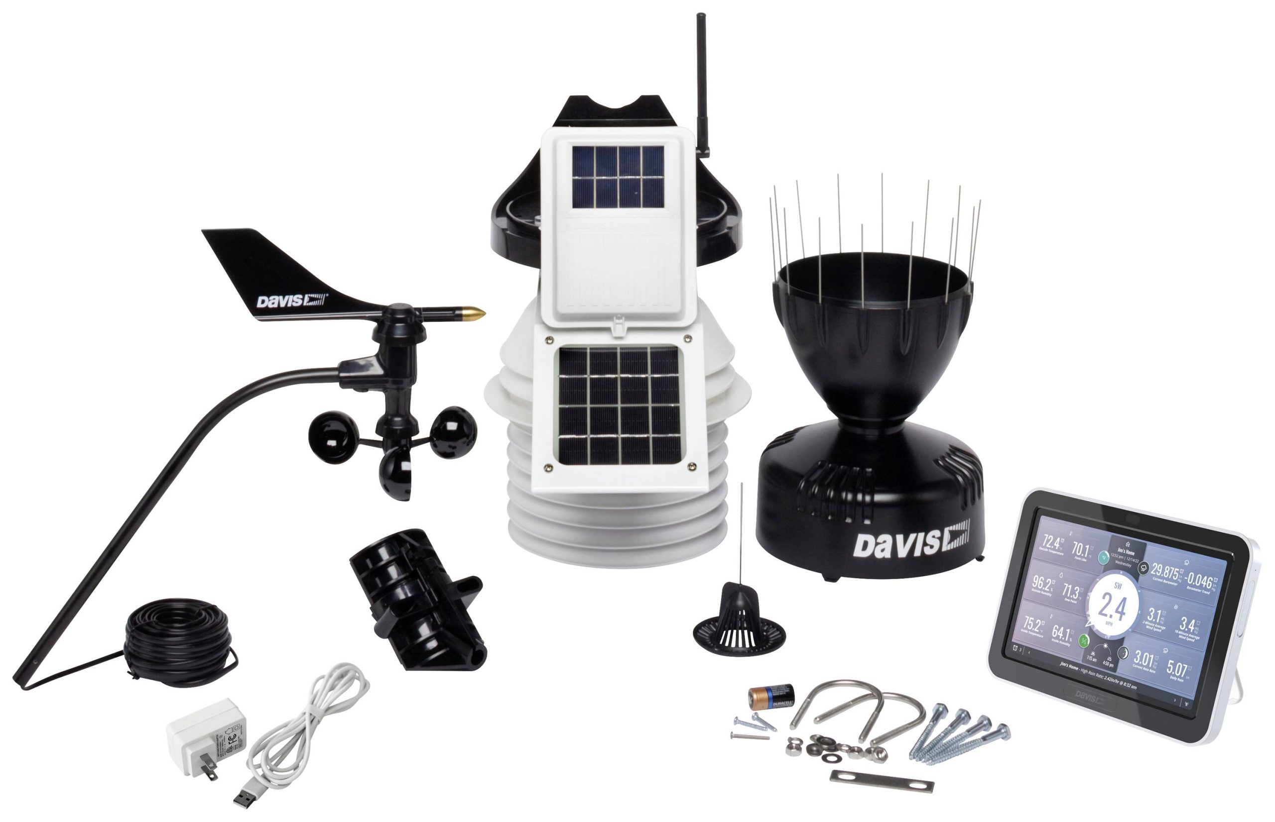Stacja pogodowa bezprzewodowa Davis Instruments VANTAGE PRO2 active with console - EU 6253EU - obrazek 1